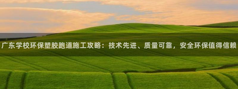 红足一1世开奖记录：广东学校环保塑胶跑道施工攻略：技术先进、质量可靠，安全环保值得信赖