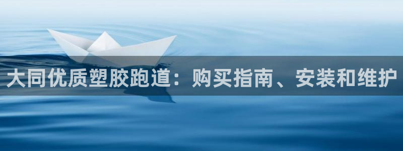 333814红足1世：大同优质塑胶跑道：购买指南、安装和维护